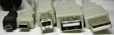verschillende usb connectors